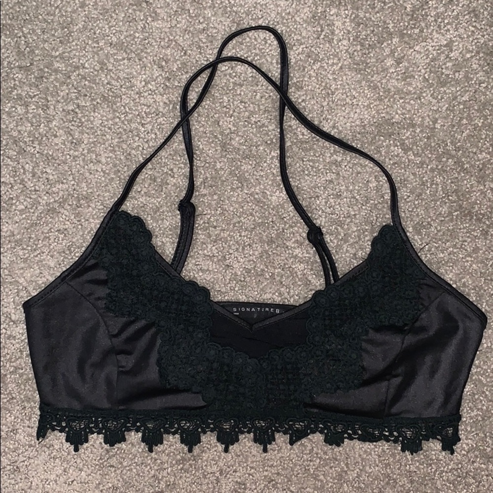 Lace Crochet Bralette Top